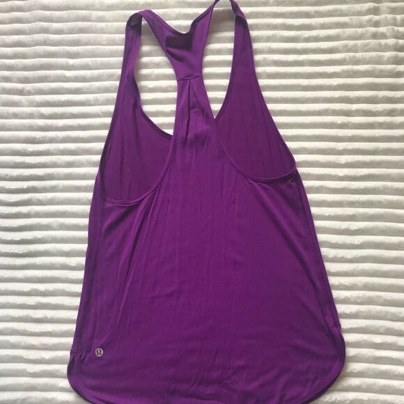 Lululemon 105 Singlet Purple Tank Tender Violet 2 - Picture 3 of 4